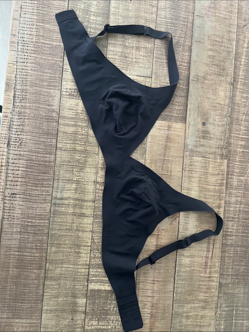 SKIMS Seamless Black Wireless Bra
